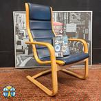 Vintage Zweedse fauteuil Lamello Yngve Ekström Swedese (70s), Huis en Inrichting, Fauteuils, Gebruikt, ., Ophalen of Verzenden