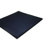 Sportvloer rubber tegel zwart | 100cm x 100cm | 2cm dik, Nieuw, Ophalen of Verzenden, Sportvloer rubber tegel zwart