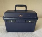 Beautycase DELSEY, Ophalen, Gebruikt, Blauw, Met spiegeltje(s)