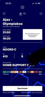 Ajax olympiakos 2x vak 413, Twee personen