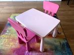 IKEA/MAMMUT tafel een stoeltjes, Kinderen en Baby's, Kinderkamer | Tafels en Stoelen, Gebruikt, Tafel(s) en Stoel(en), Ophalen