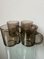 Glazen vintage Arcoroc France rookglas (4st), Verzamelen, Glas en Borrelglaasjes, Ophalen of Verzenden, Zo goed als nieuw, Overige typen