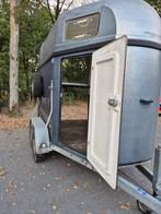 Nette polyester Hotra 2 paards paardentrailer met zadelkamer, Dieren en Toebehoren, Ophalen, Gebruikt, Overige soorten