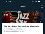 4 kaartjes aan tafel The Jazzroom Muziekgebouw Eindhoven, Tickets en Kaartjes, Drie personen of meer, December