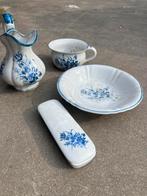 Gave wit blauwe set porselein Delftshandmade, Ophalen of Verzenden