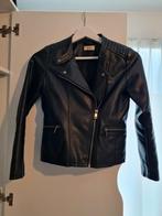 Only leder look jasje zwart, Ophalen of Verzenden, Zo goed als nieuw, Meisje, Jas