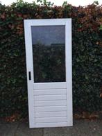 Schuurdeur 200x82,5 cm linksdraaien, Ophalen, Gebruikt, 80 tot 100 cm, Buitendeur