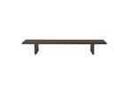 Ferm Living Kona Low Salontafel Dark Stained - M €299, nu, Huis en Inrichting, Tafels | Salontafels, 100 tot 150 cm, Nieuw, Ferm Living