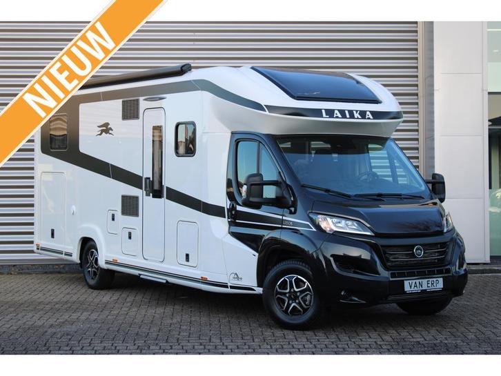Laika Kreos 5009 Automaat HEAVY Fiat 180PK HPC Lithium WiFi, Caravans en Kamperen, Campers, Bedrijf, tot en met 2, Half-integraal