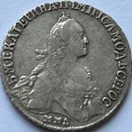 Rusland zeldzame zilveren polupoltinnik 1770, Postzegels en Munten, Munten | Europa | Niet-Euromunten, Ophalen of Verzenden, Rusland