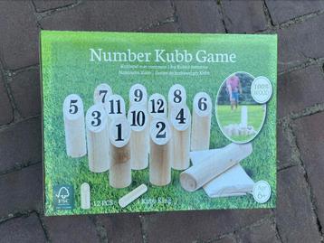KUBB spel hout beschikbaar voor biedingen
