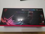 ASUS X801 STRIX SCOPE TKL D/RD/US, Ophalen of Verzenden, Qwerty, Zo goed als nieuw, ASUS