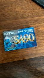 Koopje: Nieuw TDK cassettebandje 90 min, Cd's en Dvd's, Cassettebandjes, Overige genres, 1 bandje, Ophalen of Verzenden, Zo goed als nieuw