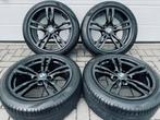 18 Inch Zwarte Originele BMW Breedset Velgen 225/45/18 5x120, Auto-onderdelen, Banden en Velgen, 18 inch, Banden en Velgen, Ophalen of Verzenden