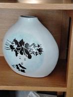 Mooie vaas met Japanse dame., Ophalen, Overige kleuren, Minder dan 50 cm