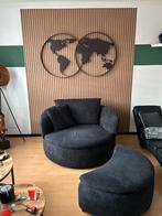 Sergio fauteuil sunglow charcoal grey, Huis en Inrichting, Ophalen, Zo goed als nieuw, 100 tot 125 cm