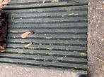 19 Zware vlonderplanken van brugdek 19,5 x3,5 x3 meter, Ophalen, Gebruikt, Hout