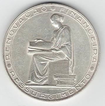 25-1523 Portugal 20 escudo 1953 beschikbaar voor biedingen