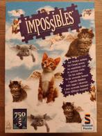 Impossibles puzzel - katten/In de 7e hemel (750st -compleet), Ophalen of Verzenden, 500 t/m 1500 stukjes, Legpuzzel, Zo goed als nieuw
