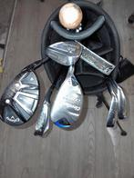 Golfset, clubs, tas, met hoes, paraplu, regenpak, Ophalen, Gebruikt, Tas, Overige merken
