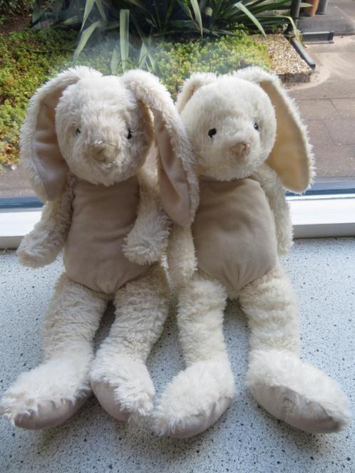 Konijn wit velours merk Bambino van Kruidvat meet ca 42 cm, Kinderen en Baby's, Speelgoed | Knuffels en Pluche, Zo goed als nieuw