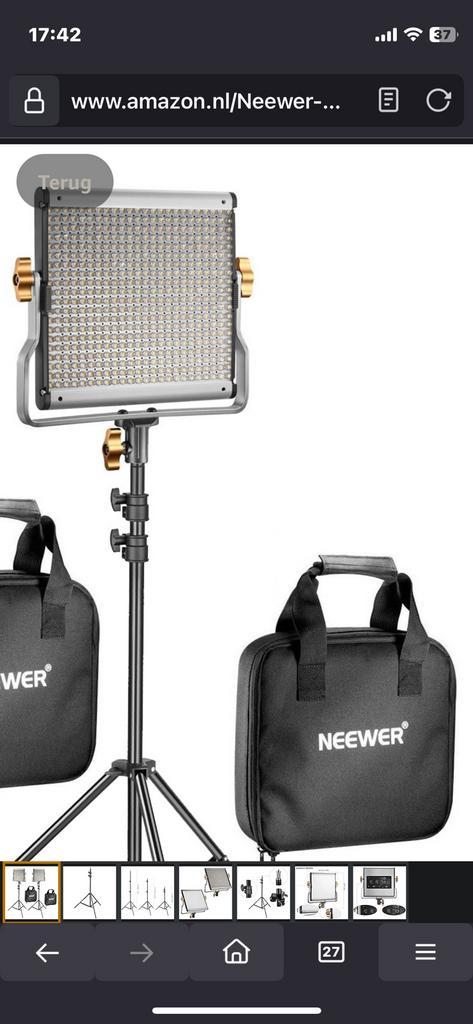 videolamp, Audio, Tv en Foto, Fotografie | Fotostudio en Toebehoren, Gebruikt, Overige typen, Ophalen