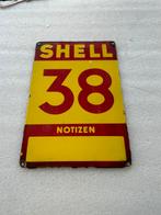 SHELL emaille reclamebord, Verzamelen, Merken en Reclamevoorwerpen, Reclamebord, Gebruikt, Ophalen of Verzenden