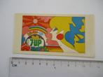 sticker oud Seven up 7up strip pop flowerpower John Alcom, Verzenden, Zo goed als nieuw, Bedrijf of Vereniging