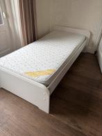 1 persoons bed, Huis en Inrichting, Slaapkamer | Bedden, 90 cm, Eenpersoons, Wit, Ophalen of Verzenden