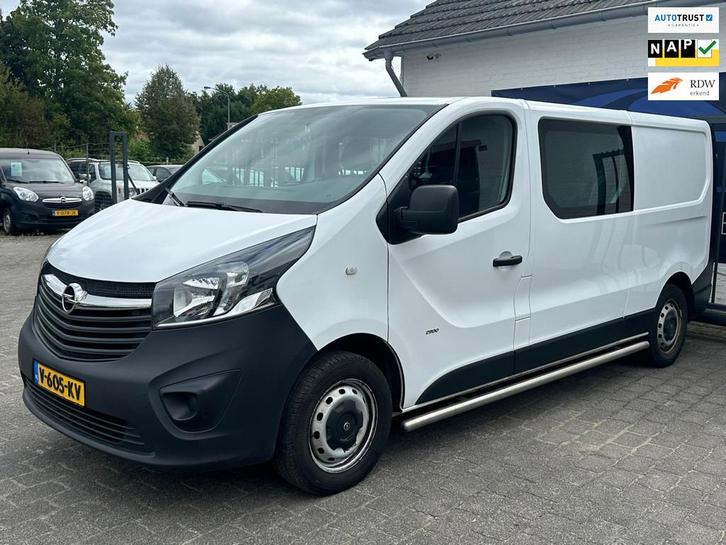 Opel Vivaro 1.6 CDTI L2H1 DC Edition / AIRCO / CRUISE CONTRO, Auto's, Bestelauto's, Bedrijf, Te koop, ABS, Airconditioning, Bluetooth