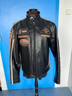 Zwarte caferacer, motor of leren jas met badges van Brogniez, Motoren, Kleding | Motorkleding, Verzenden, Nieuw met kaartje, Laarzen