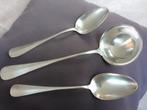 WMF soeplepel en opscheplepels, rennende struisvogelmerkje, Antiek en Kunst, Ophalen of Verzenden