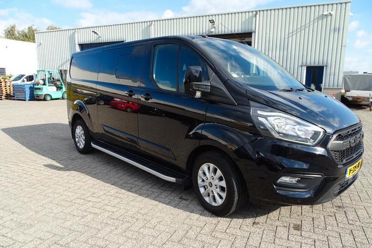 Ford Transit Custom 2.0 Tdci 170PK  dubbel cabine L2h1 2019, Auto's, Bestelauto's, Particulier, ABS, Achteruitrijcamera, Airbags