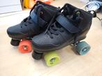 ZGAN! Oxelo rolschaatsen mt38 incl beschermers en draagtas!, Ophalen of Verzenden, Zo goed als nieuw