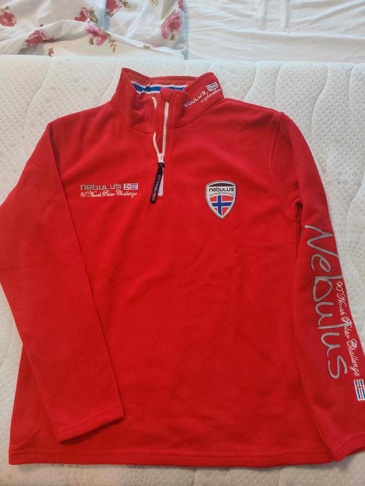 Nieuwe Nebulus Fleece Trui Rood - Maat XL (valt als L), Kleding | Dames, T-shirts, Ophalen of Verzenden