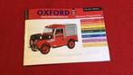 OXFORD CATALOGUS FOLDER MODEL OVERZICHT 48 PAG MINT DAS LEUK, Hobby en Vrije tijd, Modelauto's | 1:43, Ophalen of Verzenden, Nieuw