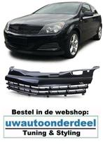 Embleemloze Sport Grill Glans Zwart Voor Opel Astra H Faceli, Verzenden