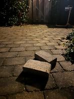 Terras trommelstenen/bestrating, Tuin en Terras, Tegels en Klinkers, Ophalen, Gebruikt, 10 m² of meer, Beton