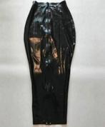 Unieke latex rok, tm3XL op maat, Kleding | Dames, Verzenden, Nieuw, Zwart, Lang