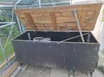 Bak voor tuingereedschap op de moestuin., Tuin en Terras, Ophalen, Gebruikt, Hout, Overige typen