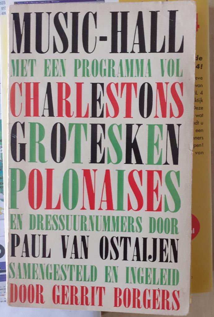 Paul van Ostaijen - Music Hall, Boeken, Gedichten en Poëzie, Gelezen, Ophalen of Verzenden