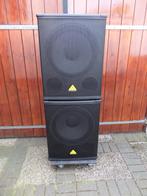 Set behringer B1800D pro subs, Audio, Tv en Foto, Luidsprekers, Gebruikt, Subwoofer, 120 watt of meer, Ophalen