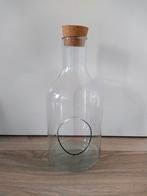 Glazen vaas / fles voor planten terrarium, Huis en Inrichting, Woonaccessoires | Vazen, Gebruikt, Ophalen of Verzenden