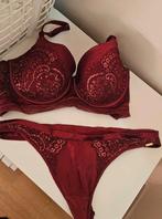 hunkemoller noir setje, Verzenden, Rood, Setje