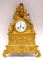 Franse pendule - Empire - ca 1840 - in prima staat (1), Antiek en Kunst, Antiek | Klokken, Ophalen of Verzenden