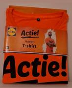 Lidl actie tshirt heren Nieuw!, Ophalen of Verzenden, Nieuw, Blauw