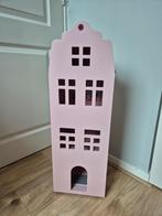 Leuk roze grachtenpand, poppenhuis, kastje (Hema), Ophalen, Poppenhuis