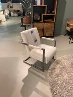 Teddy Fauteuil Wit - 62x76x82cm, Ophalen, 75 tot 100 cm, Zo goed als nieuw, Metaal