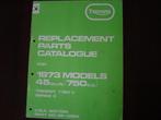 Triumph 1973 Trident T150 V motorcycle  parts list, Motoren, Handleidingen en Instructieboekjes, Verzenden, Triumph