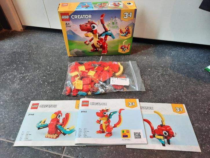 lego creator 31145, Kinderen en Baby's, Speelgoed | Duplo en Lego, Zo goed als nieuw, Lego, Complete set, Ophalen of Verzenden